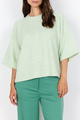 SoyaConcept - SC-Orlean 1 - Vamset Raglan Strik - Lysegrøn