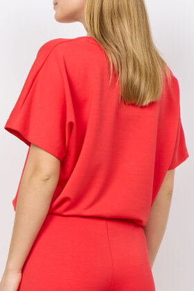 SoyaConcept - SC-Banu 301 - Print Sweater - Rød