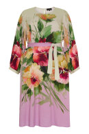 No.1 by OX - Lang Kjole Blomstret - Sand