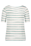 Betty Barclay - T-shirt Stribet - Grøn