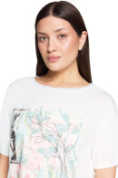 Betty Barclay - Detaljerig Print T-shirt - Hvid