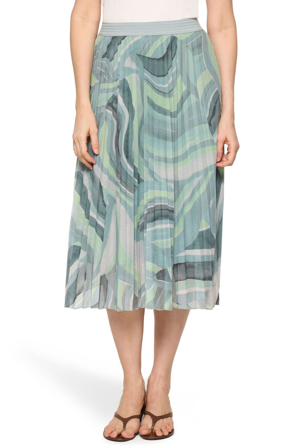 Betty Barclay - Nederdel Mønstret - Mint Betty Barclay - Nederdel Mønstret - Mint