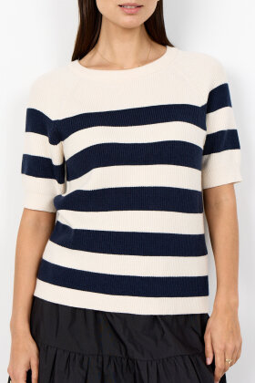 SoyaConcept - SC-Kanita Stripe 35 - Mørkeblå