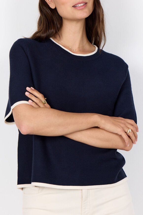 SoyaConcept - SC-Dollie 793 - Strik Pullover - Mørkeblå