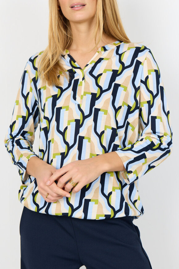 SoyaConcept - SC-Felicity AOP 534 - Lyseblå