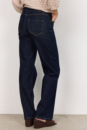 SoyaConcept - SC-Kimberly 34-B - MidWaist Straight Leg -  Raw Blue Denim