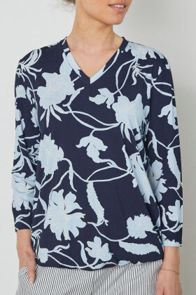 Elton - ETKadia - Løs m Print - Mørkeblå Elton - ETKadia - Løs m Print - Mørkeblå