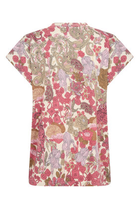 SoyaConcept - SC-Felicity AOP 535 - Print T-shirt - Rosa