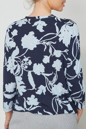 Elton - ETKadia - Løs m Print - Mørkeblå