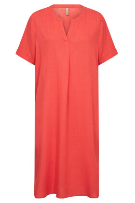 SoyaConcept - SC-Rozalia 2 Hør Kjole - Rød