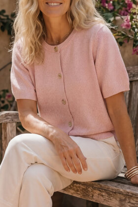 Prepair - Hyacinth Knit Cardigan - Rosa