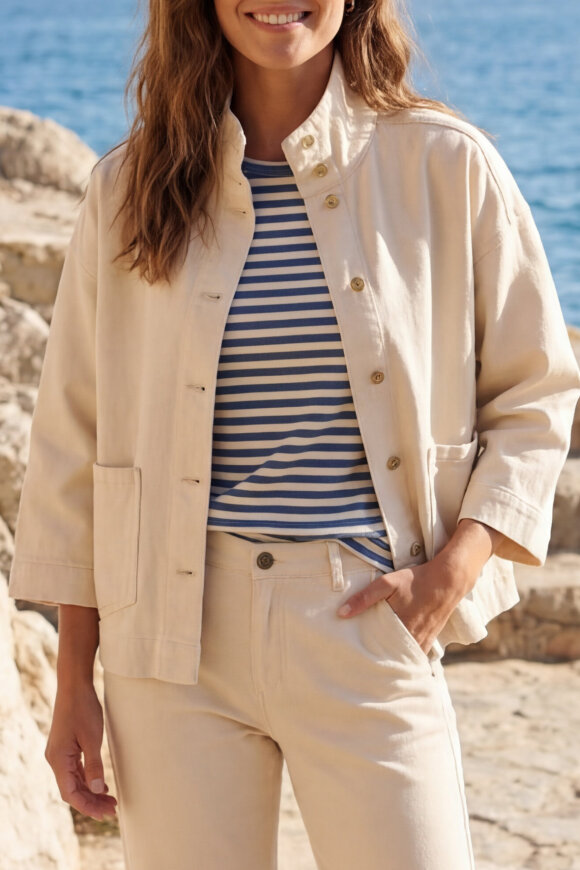 Prepair - Bree Jacket - Denim Jakke - Off White