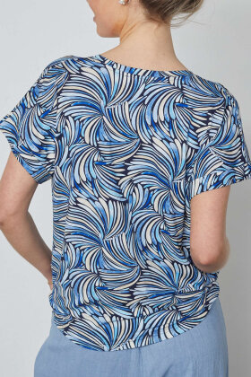 Elton - ETMauda - Printbluse - Blå