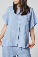 Lind - LiMaggy Hør Skjorte - Lyseblå