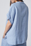 Lind - LiMaggy Hør Skjorte - Lyseblå