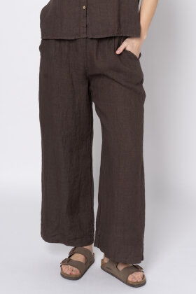 Lind - LiLilo Hør Bukser - Brun