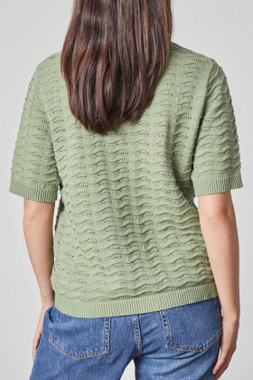 Lind - LiBrenda Strik Cardigan - Grøn