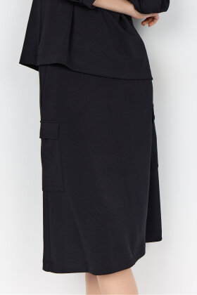 Wasabiconcept - WA-Sabina 96 - Lang Nederdel - Sort