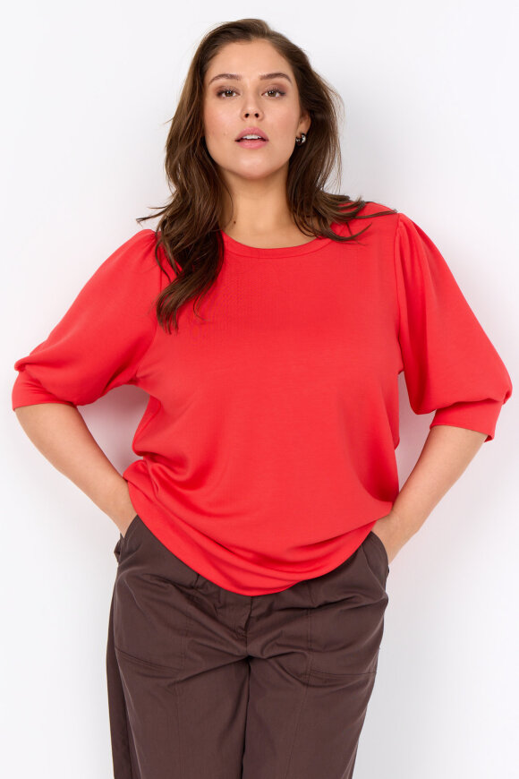 Wasabiconcept - WA-Sabina 95 Bluse - Rød