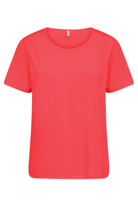 SoyaConcept - SC-Pylle 196 - Basis T-shirt - Rød