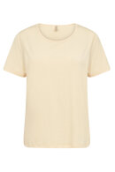 SoyaConcept - SC-Pylle 196 - Basis T-shirt - Gul SoyaConcept - SC-Pylle 196 - Basis T-shirt - Gul