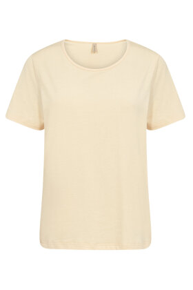 SoyaConcept - SC-Pylle 196 - Basis T-shirt - Gul