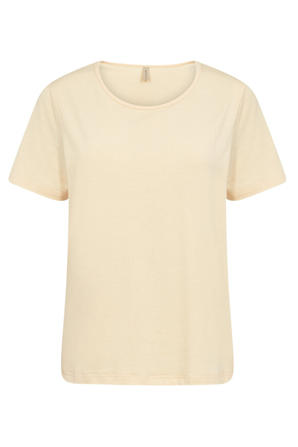 SoyaConcept - SC-Pylle 196 - Basis T-shirt - Gul SoyaConcept - SC-Pylle 196 - Basis T-shirt - Gul