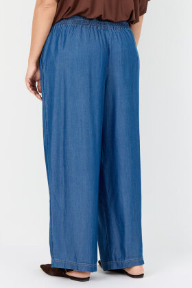 Wasabiconcept - WA-Flora 13 Casual Bukser - Blå Denim
