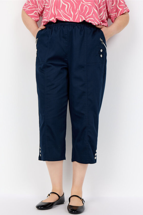 Wasabiconcept - WA-Emily 2 Stumpebukser - Navy