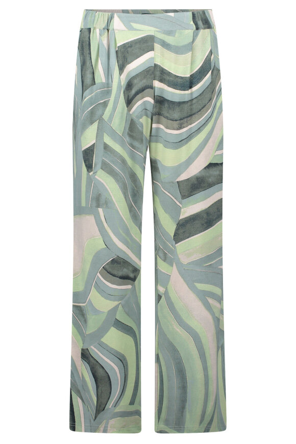 Betty Barclay - Bukser Mønstret - Mintgrøn