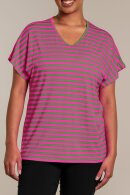 Sandgaard - Amsterdam T-shirt - Striped - Pink/Army