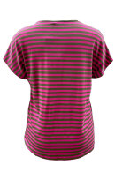 Sandgaard - Amsterdam T-shirt - Striped - Pink/Army
