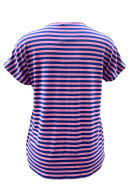 Sandgaard - Amsterdam T-shirt - Striped - Cobolt/Rose