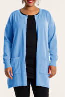 Sandgaard - Helsinki Long Cardigan - Lyseblå