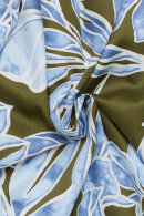 Eterna - Blomstret Print Skjorte - Khaki