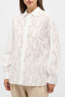 Eterna - Blonde Skjorte - Broderie Anglaise - Hvid