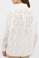 Eterna - Blonde Skjorte - Broderie Anglaise - Hvid