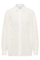Eterna - Blonde Skjorte - Broderie Anglaise - Hvid