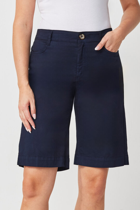 Wonderjeans - Shorts - Satin Mørkeblå