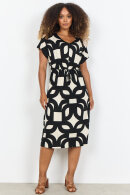 SoyaConcept - SC-Felicity AOP 543 - Print Kjole - Sort SoyaConcept - SC-Felicity AOP 543 - Print Kjole - Sort
