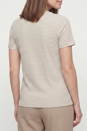 Lind - LiDea T-shirt - Ribstrikket - Sand