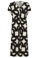 SoyaConcept - SC-Felicity AOP 543 - Print Kjole - Sort SoyaConcept - SC-Felicity AOP 543 - Print Kjole - Sort