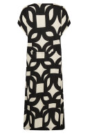 SoyaConcept - SC-Felicity AOP 543 - Print Kjole - Sort SoyaConcept - SC-Felicity AOP 543 - Print Kjole - Sort