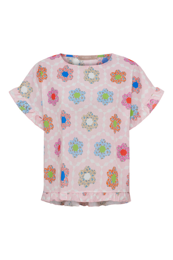 Marta du chateau - MdcKasimira Top - Rosa