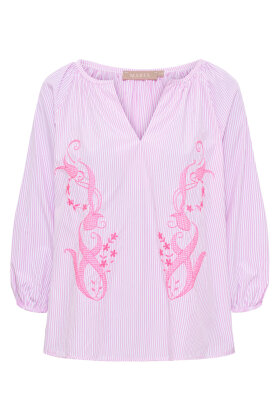 Marta du chateau - MdcBrooke Bluse - Pink Marta du chateau - MdcBrooke Bluse - Pink