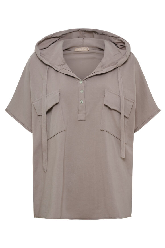 Marta du chateau - MdcThalina Blouse - Mørk Sand Marta du chateau - MdcThalina Blouse - Mørk Sand