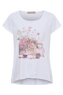 Marta du chateau - MdcMarie Tee Busprint - Hvid Marta du chateau - MdcMarie Tee Busprint - Hvid