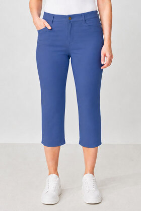 Wonderjeans - Capri Bukser - Satin Blå