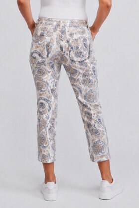 Wonderjeans - Ankle - Straight Leg Mid & Waist - Paisley