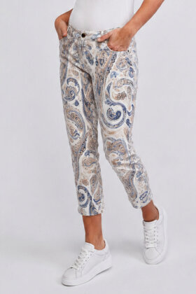 Wonderjeans - Ankle - Straight Leg Mid & Waist - Paisley Wonderjeans - Ankle - Straight Leg Mid & Waist - Paisley